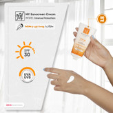 کرم ضدآفتاب بیرنگ مای SPF30 مدل Intense Protection، مناسب پوستهای مختلط و چرب، حجم 50 میلی گرم