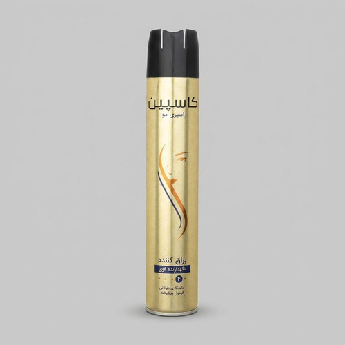 اسپری مو کاسپین مدل Hair Spray Gloss 02 حجم 500 میلی لیتر